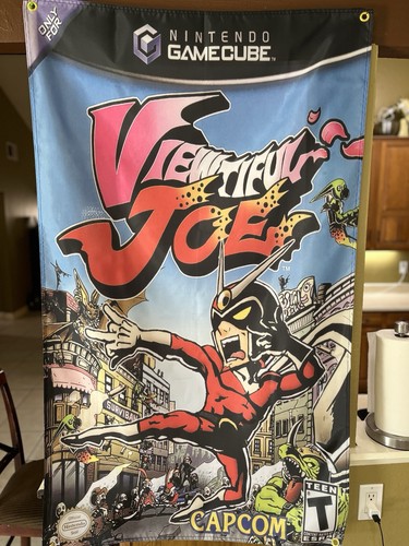 Viewtiful joe 5ft flag - joe,