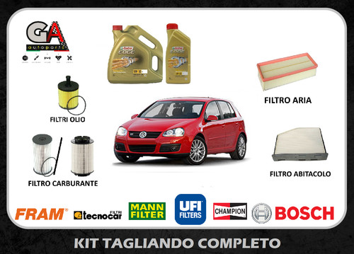 Kit tagliando golf 9 tdi - 1.9,